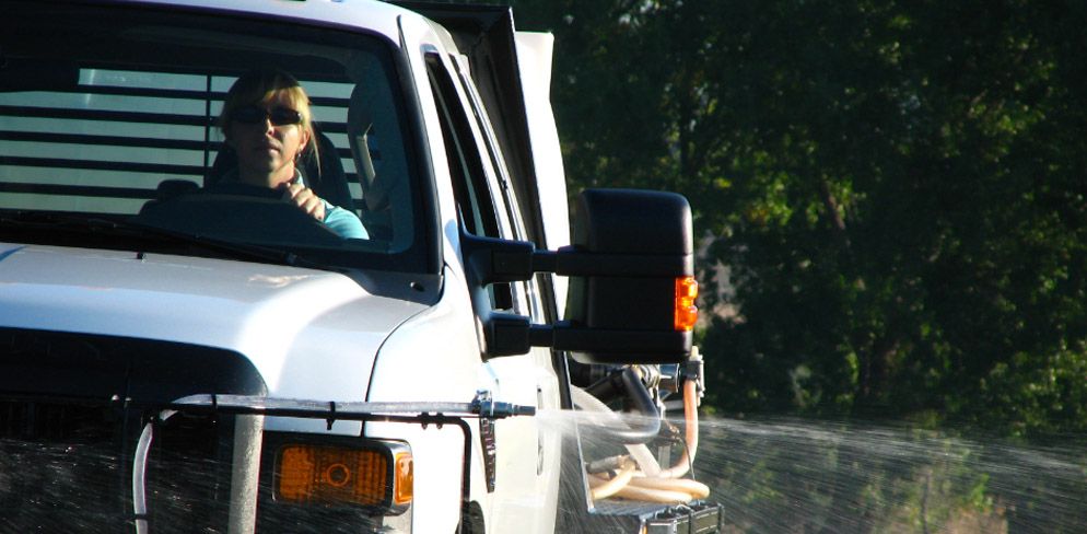 spray-truck