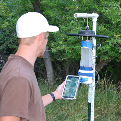 Trap monitoring for mosquito control