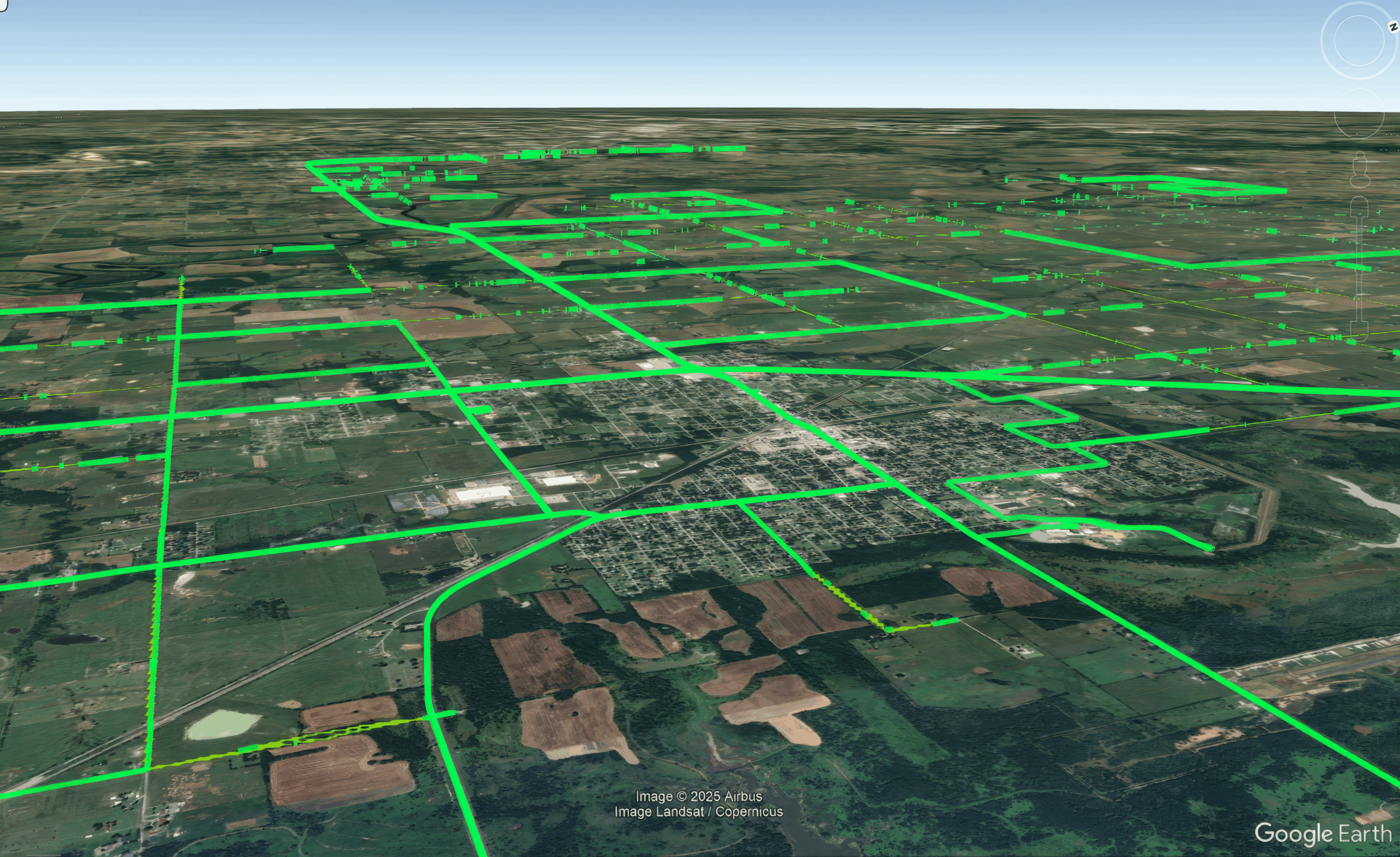 Shuterra pesticide application map
